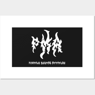 PMA Positive Mental Attitude Metal Hardcore Punk Posters and Art